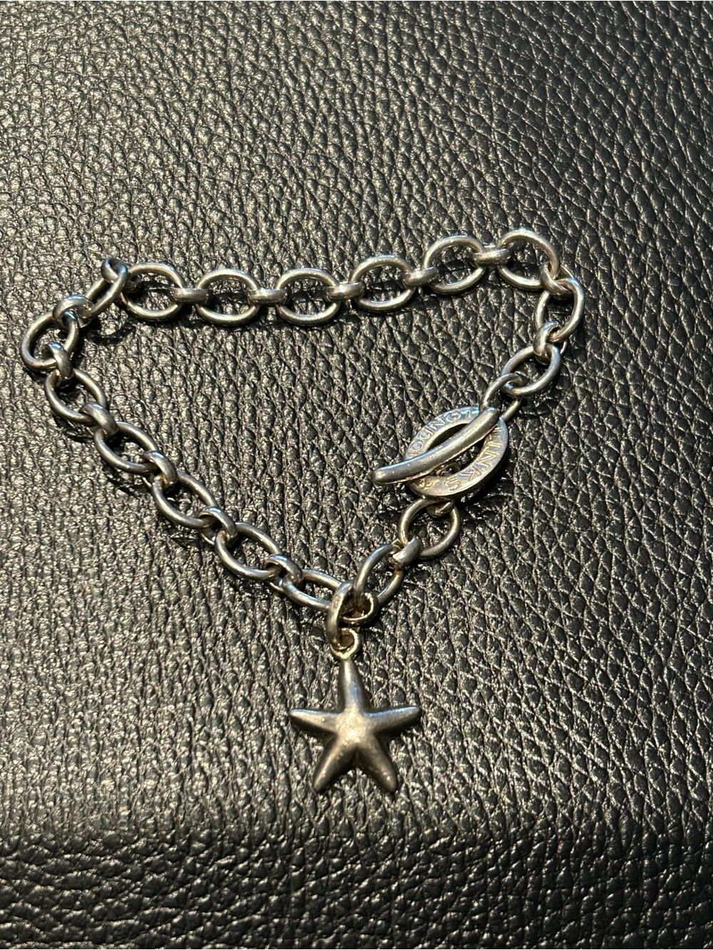 Links Of London ⛓️‍💥 Classic T Bar Bracelet with Starfish Charm